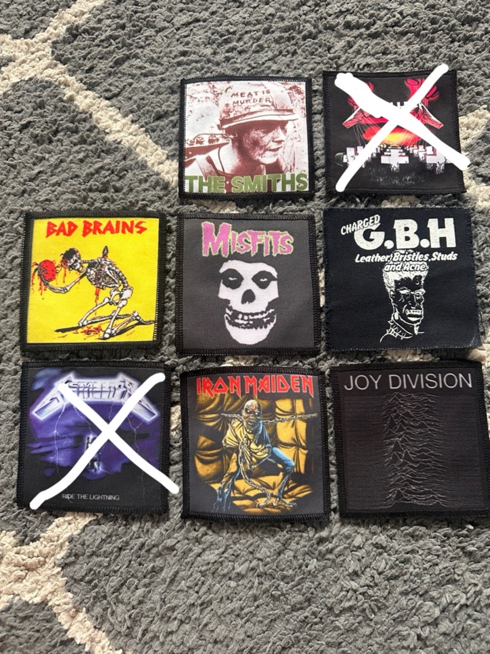 BAND PATCHES